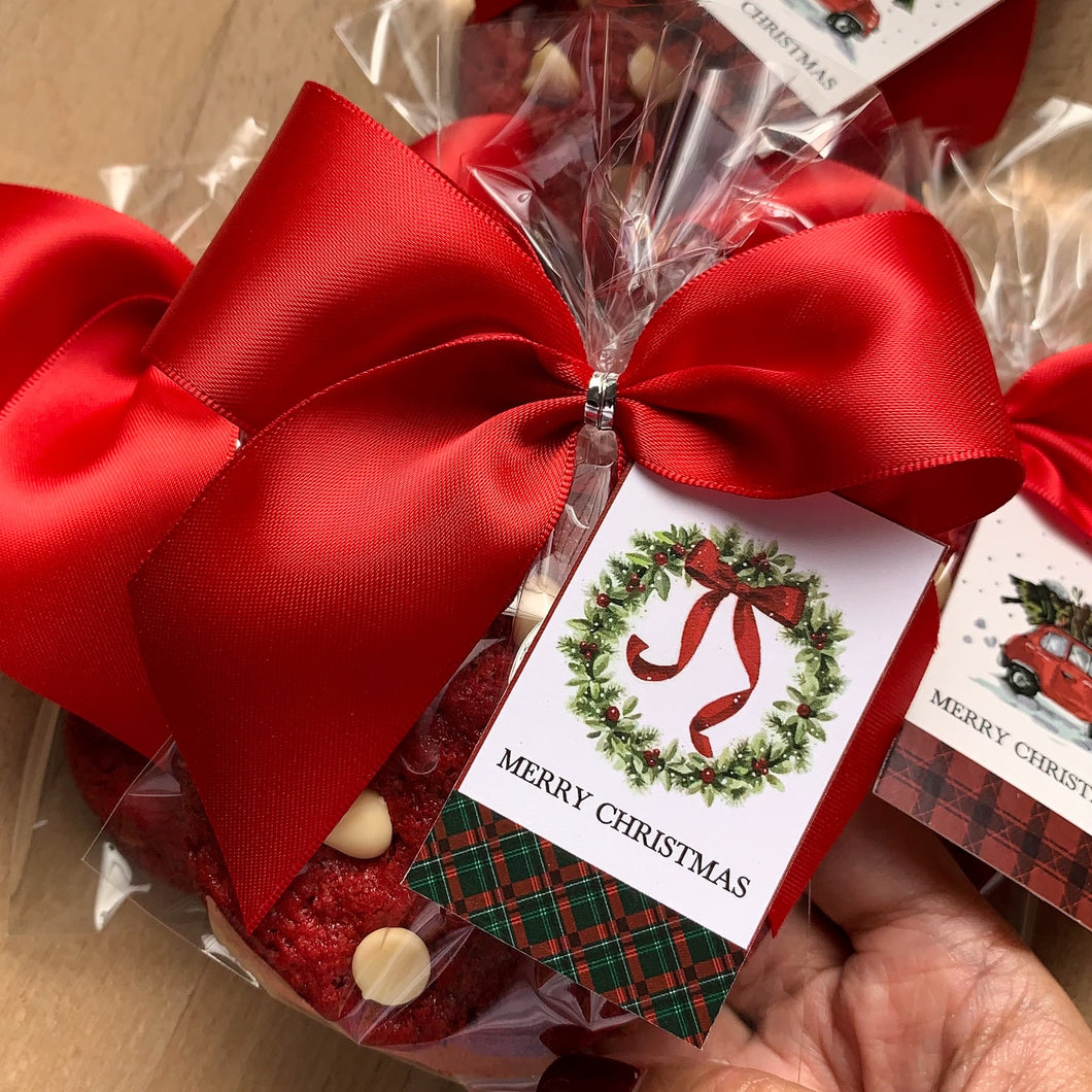 Christmas Red Velvet Cookies