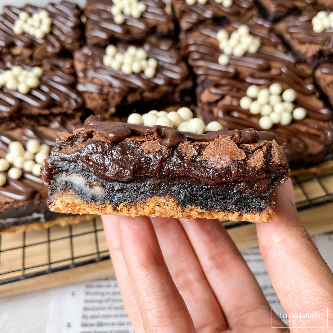 Chocolate chips and Oreo’s Brownies